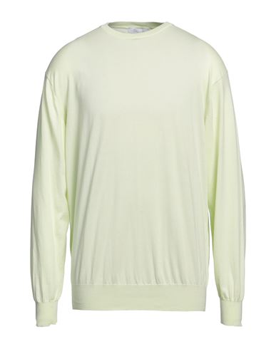 Cruciani Man Sweater Light Green Size 46 Cotton