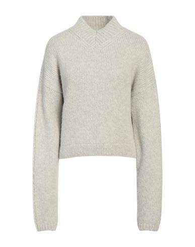 Gauchère Gauchere Woman Sweater Light Grey Size 8 Virgin Wool, Alpaca Wool, Polyamide
