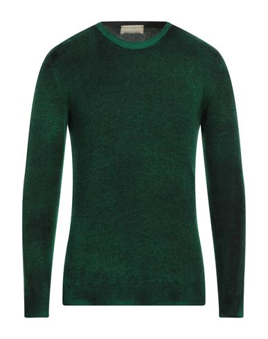 120% Lino Man Sweater Green Size S Cashmere, Virgin Wool