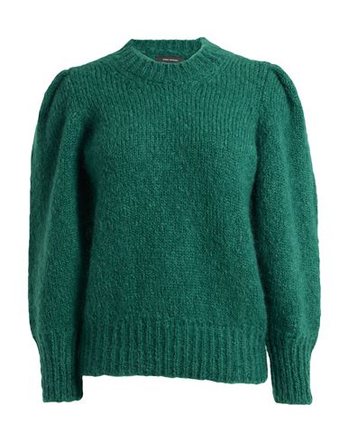 Isabel Marant Woman Sweater Emerald Green Size 4 Mohair Wool, Polyamide In Green