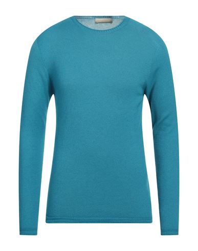 120% Lino Man Sweater Deep Jade Size Xs Cashmere In Green