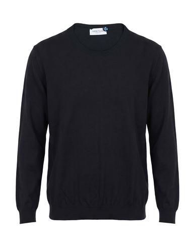 Heritage Man Sweater Charcoal Size 42 Cotton In Grey