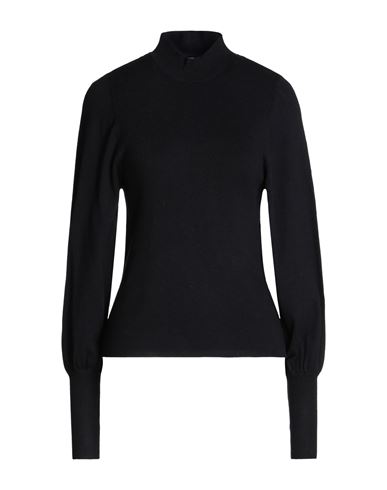 Vero Moda Woman Turtleneck Black Size Xl Livaeco By Birla Cellulose, Polyester, Nylon
