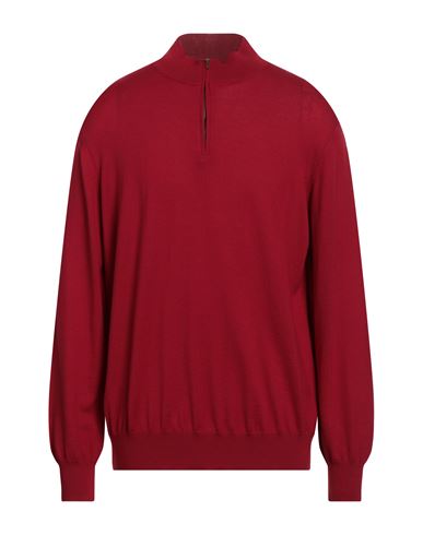 Drumohr Man Sweater Red Size 48 Merino Wool