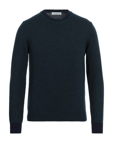 Tailor Club Man Sweater Navy Blue Size 38 Virgin Wool, Viscose, Polyamide, Cashmere In Blue