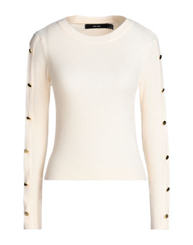 Vero Moda Woman Sweater Ivory Size L Viscose, Polyester, Nylon In White