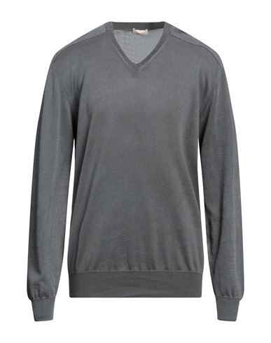 Cruciani Man Sweater Grey Size 46 Cotton