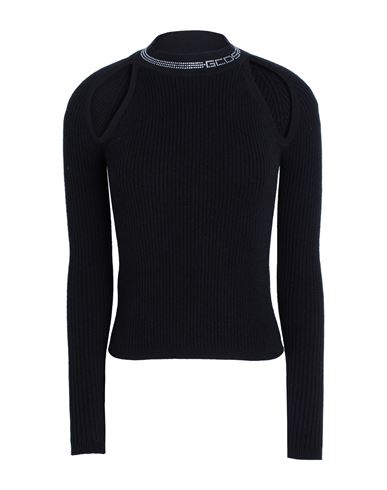 Gcds Woman Sweater Black Size M Viscose, Polyester, Polyamide