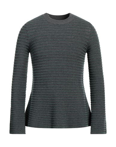 Emporio Armani Woman Sweater Grey Size 14 Viscose, Polyester, Polyamide