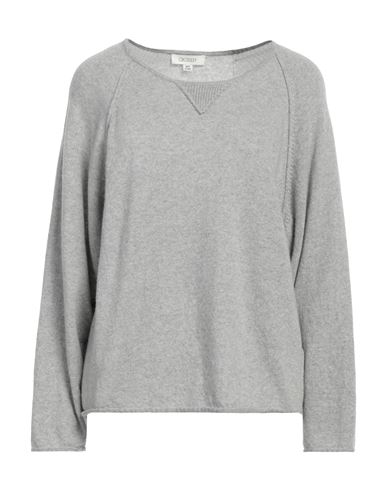 Crossley Woman Sweater Grey Size M Wool, Cashmere
