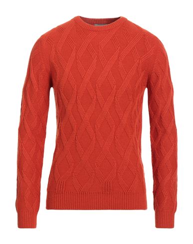 Primo Emporio Man Sweater Orange Size Xxl Acrylic, Wool