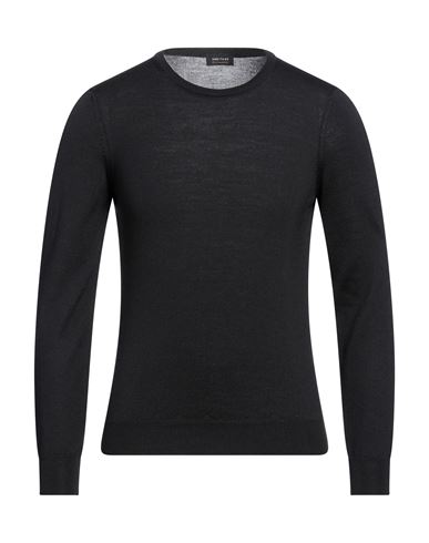 Heritage Man Sweater Black Size 36 Virgin Wool