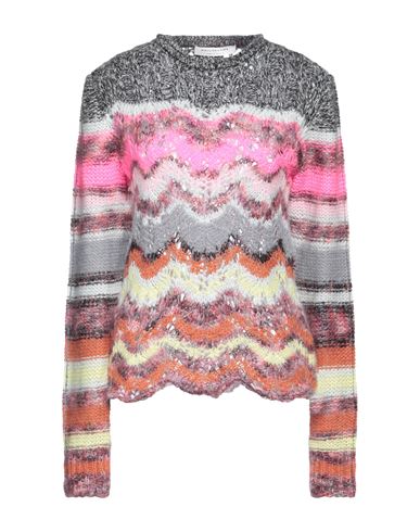 Philosophy Di Lorenzo Serafini Woman Sweater Fuchsia Size 8 Polyamide, Mohair Wool, Wool In Pink