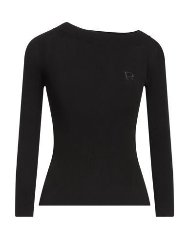 Rochas Woman Sweater Black Size L Cotton