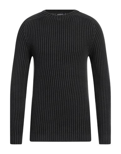 Dondup Man Sweater Lead Size 44 Wool In Grey