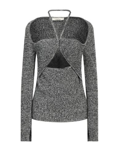 Liviana Conti Woman Sweater Grey Size 6 Wool, Polyamide, Cashmere