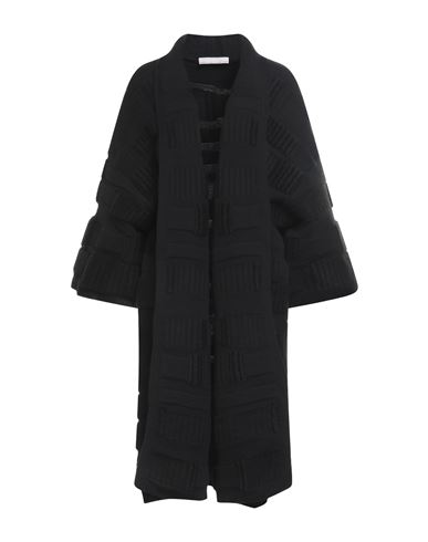 Liviana Conti Woman Cardigan Black Size 6 Virgin Wool, Alpaca Wool, Polyamide, Wool