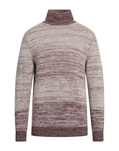 Dondup Man Turtleneck Light Grey Size 46 Wool In Grey