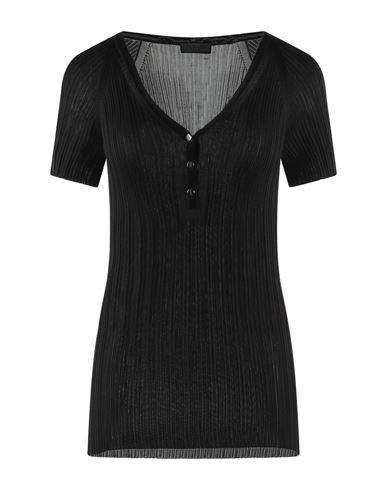 Durazzi Woman Sweater Black Size L Silk