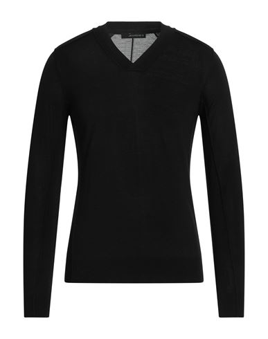 Jeordie's Man Sweater Black Size M Virgin Wool