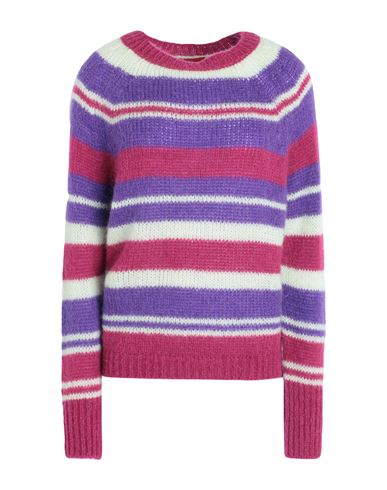 Max & Co . Woman Sweater Purple Size L Acrylic, Polyamide, Mohair Wool, Wool