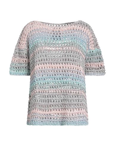Aj.117 Project Woman Sweater Blush Size S Cotton In Pink