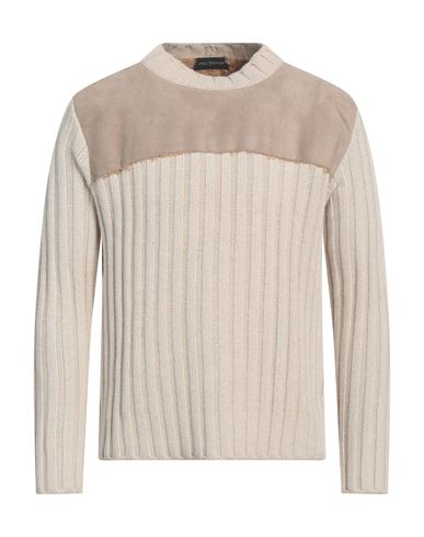 Phil Petter Man Sweater Beige Size Xl Merino Wool, Polyamide