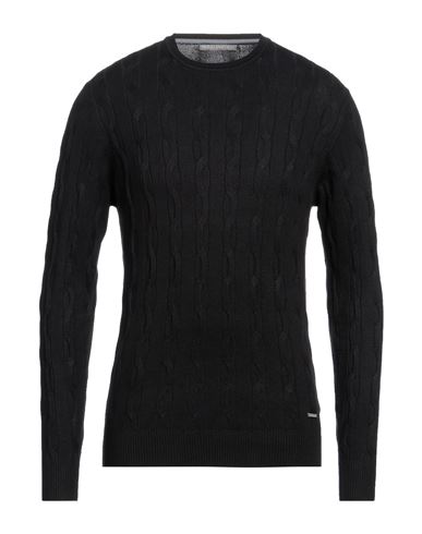 Primo Emporio Man Sweater Black Size Xl Viscose, Nylon