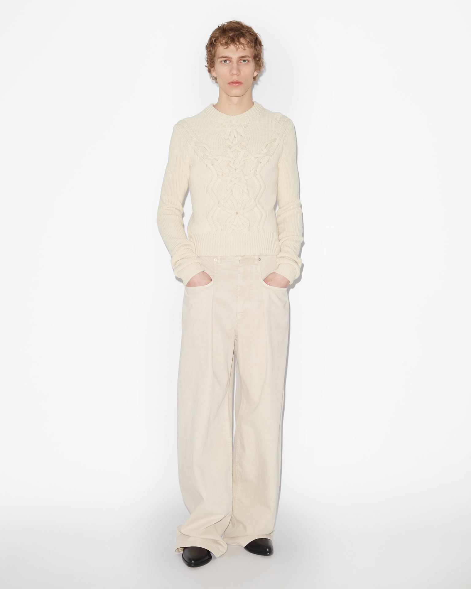 Isabel Marant, Tristan Merino Wool Sweater - Men - White
