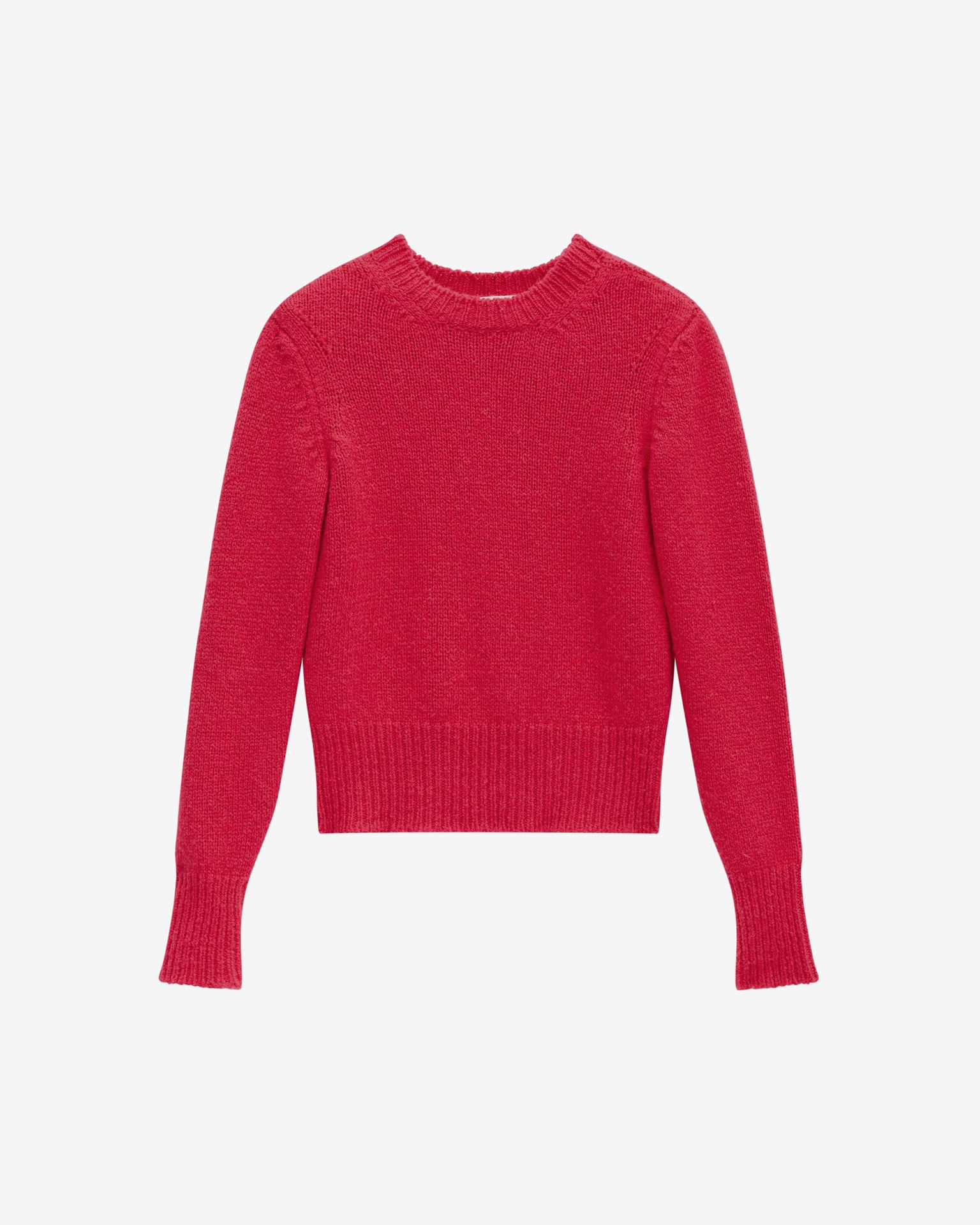 Isabel Marant Erwany Alpaca Sweater In Pink