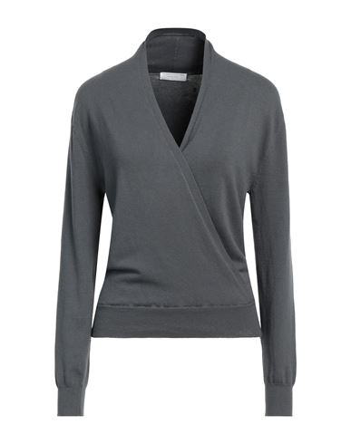 Majestic Filatures Woman Sweater Grey Size 1 Organic Cotton, Elastane