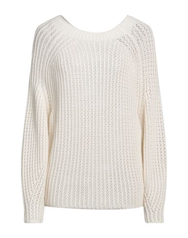 Liviana Conti Woman Sweater White Size 6 Cashmere, Polyamide