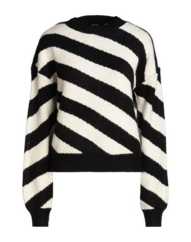 Vero Moda Woman Sweater Black Size L Recycled Polyester, Acrylic, Elastane