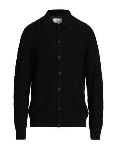 Arte Antwerp Kyle Multi Man Cardigan Black Size L Wool, Polyamide, Tencel, Cashmere