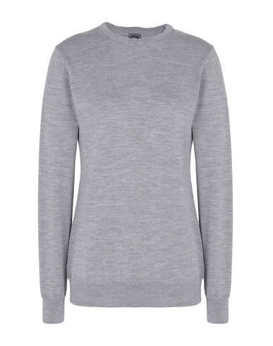 8 By Yoox Merino Wool Essential Crewneck Sweater Woman Sweater Grey Size Xl Merino Wool