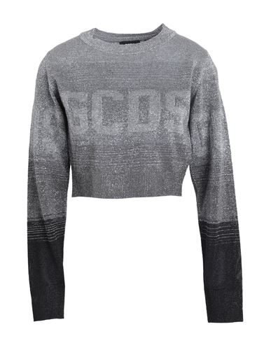 Shop Gcds Woman Sweater Black Size L Viscose, Polyester, Metal