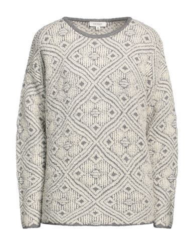 Crossley Woman Sweater Grey Size S Wool, Viscose, Polyamide, Cashmere