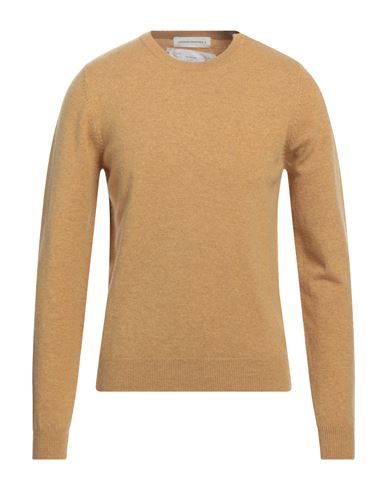 Extreme Cashmere Man Sweater Camel Size Onesize Cashmere, Nylon, Elastane In Beige
