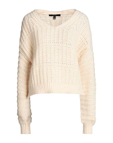 Vero Moda Woman Sweater Ivory Size Xl Polyester, Recycled Polyester In White