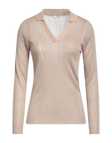 Peserico Woman Sweater Beige Size 6 Viscose, Polyester