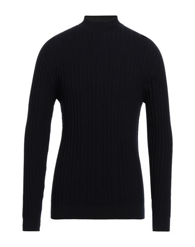 Giorgio Armani Man Sweater Midnight Blue Size 48 Virgin Wool, Polyester