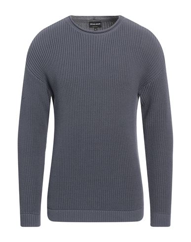 Giorgio Armani Man Sweater Midnight Blue Size 42 Cotton, Polyamide