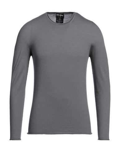 Giorgio Armani Man Sweater Lead Size 44 Cashmere, Polyester In Grey