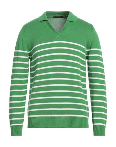 Daniele Alessandrini Man Sweater Green Size 38 Cotton