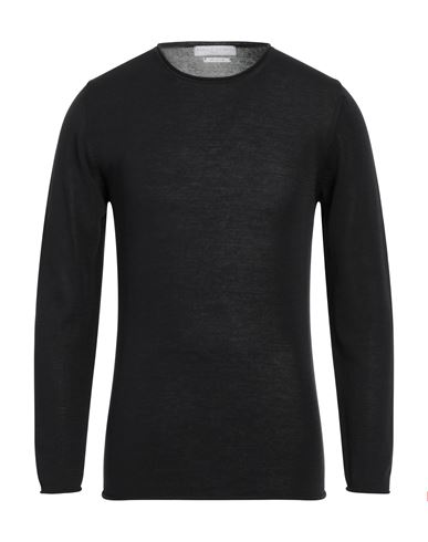 Daniele Fiesoli Man Sweater Black Size L Cotton