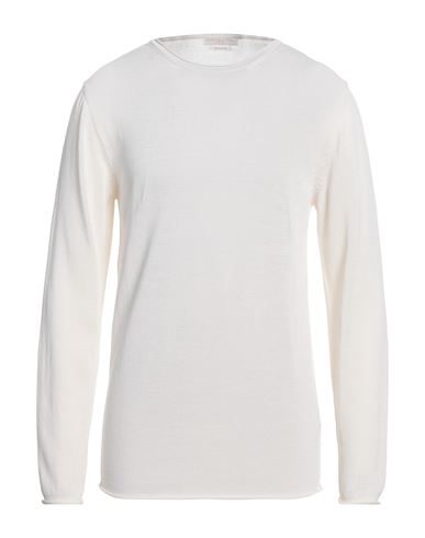 Daniele Fiesoli Man Sweater Ivory Size Xl Cotton In White