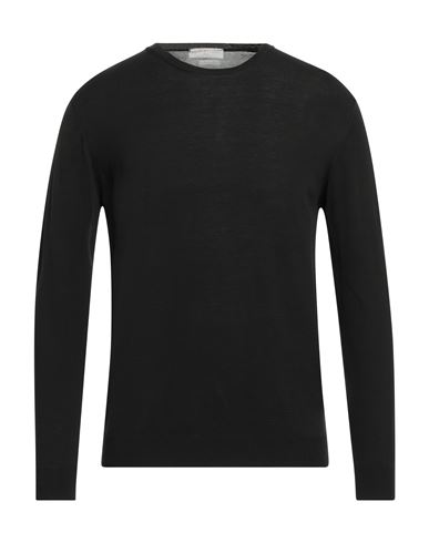 Daniele Fiesoli Man Sweater Black Size 3xl Cotton In Grey