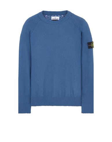 Stone Island 5100052 Organic Cotton With Nylon In Bleu