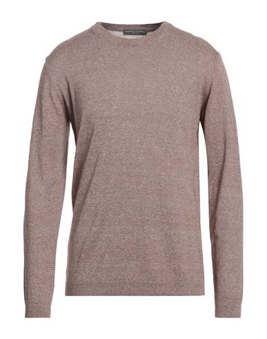 Daniele Fiesoli Man Sweater Light Brown Size Xxl Linen, Cotton In Beige