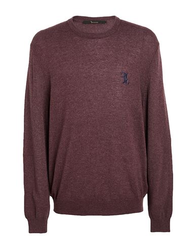 Billionaire Man Sweater Chocolate Brown Size Xl Wool, Viscose, Cashmere